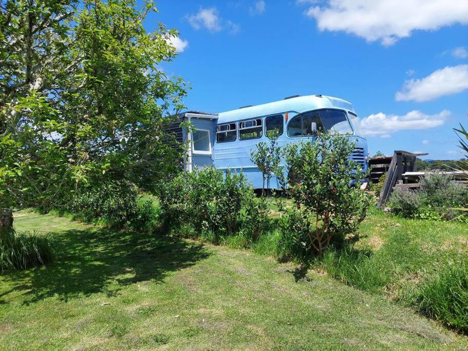 Evi The School Bus At Oromahoe Downs Farm Puketona エクステリア 写真